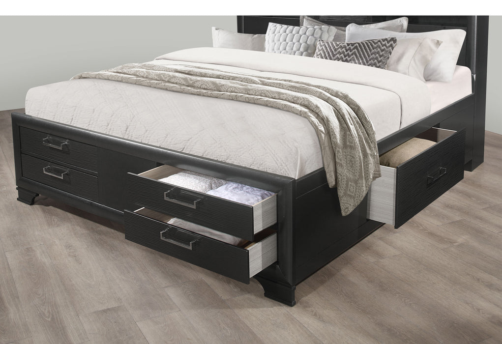 JORDYN GREY FULL BED GROUP - De Avenue Furniture