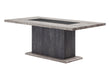 D8030 DINING TABLE WITH STORAGE DRAWERS AND STORAGE DOOR - De Avenue Furniture