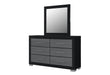 EMMA BLACK/GREY DRESSER - De Avenue Furniture