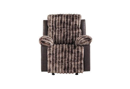 U6028 BROWN GLIDER RECLINER - De Avenue Furniture