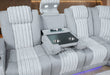 U8000 GREY P2 SECTIONAL WITH LED - De Avenue Furniture