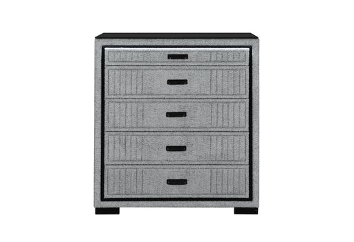 ISABELLA GREY CHEST WITH LED - De Avenue Furniture