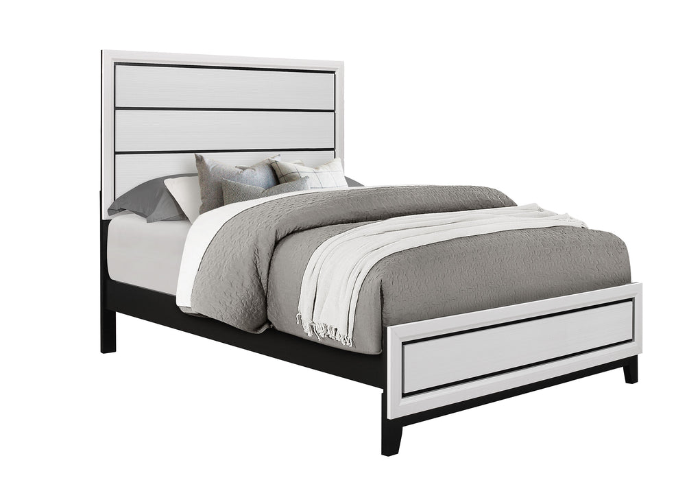 KATE WHITE FULL BED GROUP - De Avenue Furniture