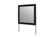 EMMA BLACK/GREY MIRROR - De Avenue Furniture