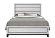 KATE WHITE QUEEN BED, DRESSER, MIRROR, NIGHTSTAND - De Avenue Furniture