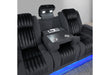 U8000 BLACK PWR REC SOFA/PWR CON REC LOVESEAT/PWR RECLINER W/PHR - De Avenue Furniture