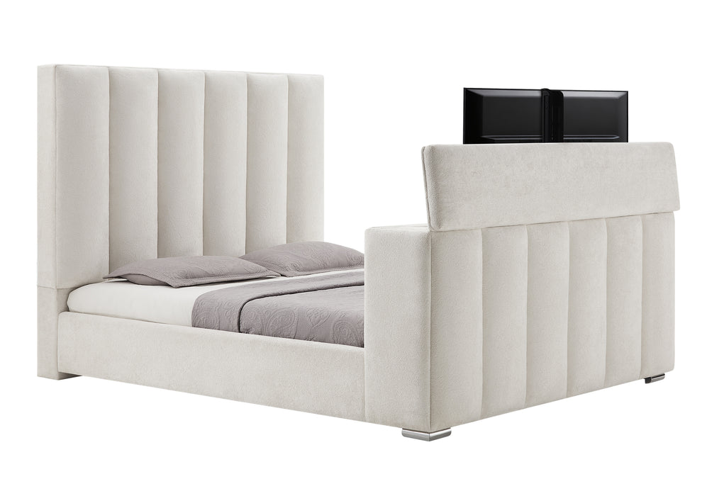 SERENITY/EMMA CREMA QUEEN BED GROUP - De Avenue Furniture