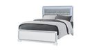 SOLEIL WHITE QUEEN BED - De Avenue Furniture