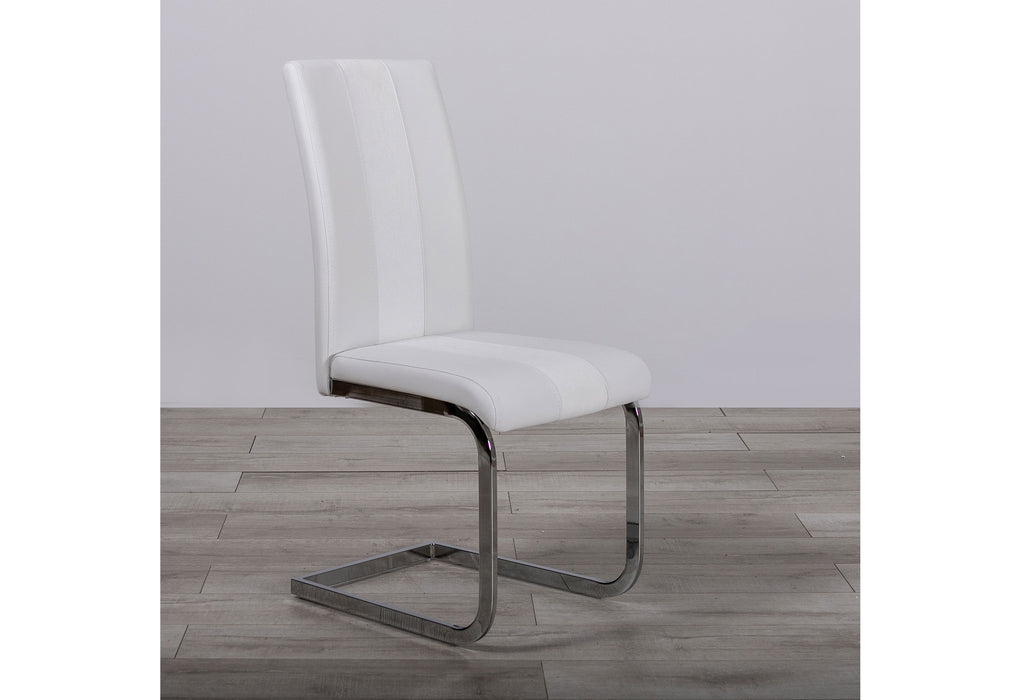D1628DT + 6 D915DC WHITE - De Avenue Furniture