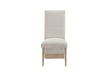 D12 BEIGE NATURAL DINING CHAIR - De Avenue Furniture