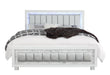 SANTORINI WHITE QUEEN BED - De Avenue Furniture