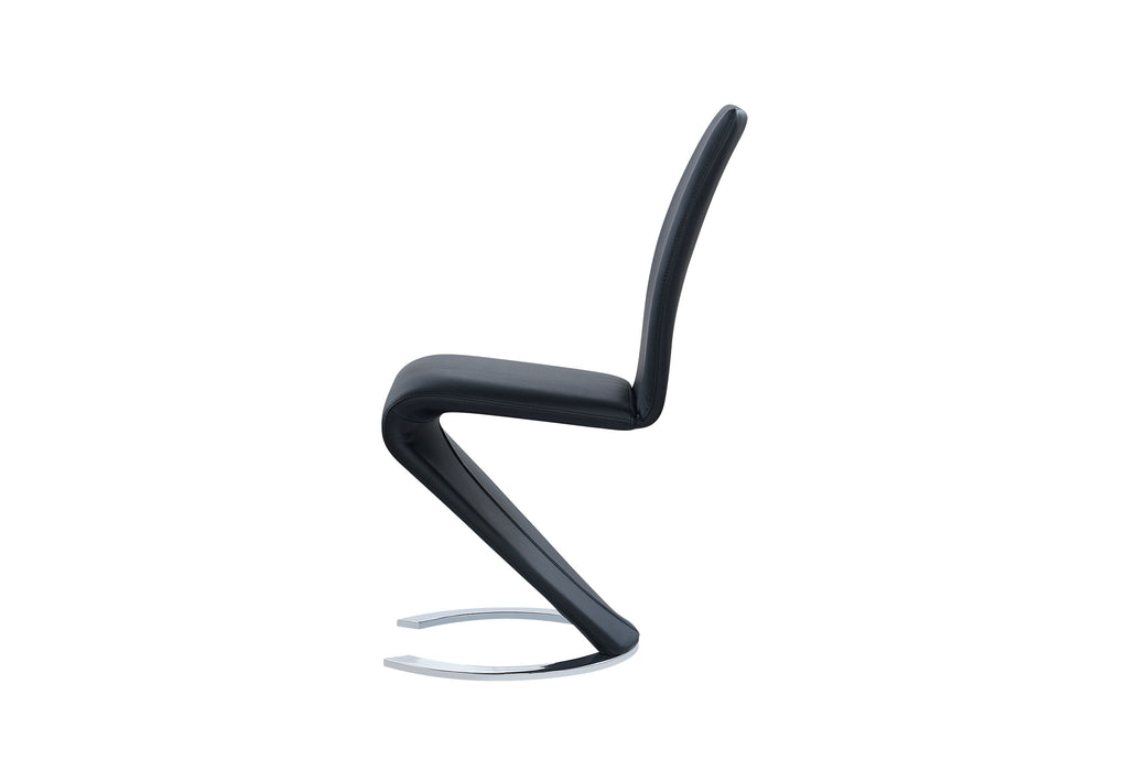 D9002 BLACK DINING CHAIR - De Avenue Furniture