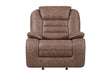 U2250 BROWN GLIDER RECLINER - De Avenue Furniture