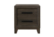 HARMONY BROWN NIGHTSTAND - De Avenue Furniture