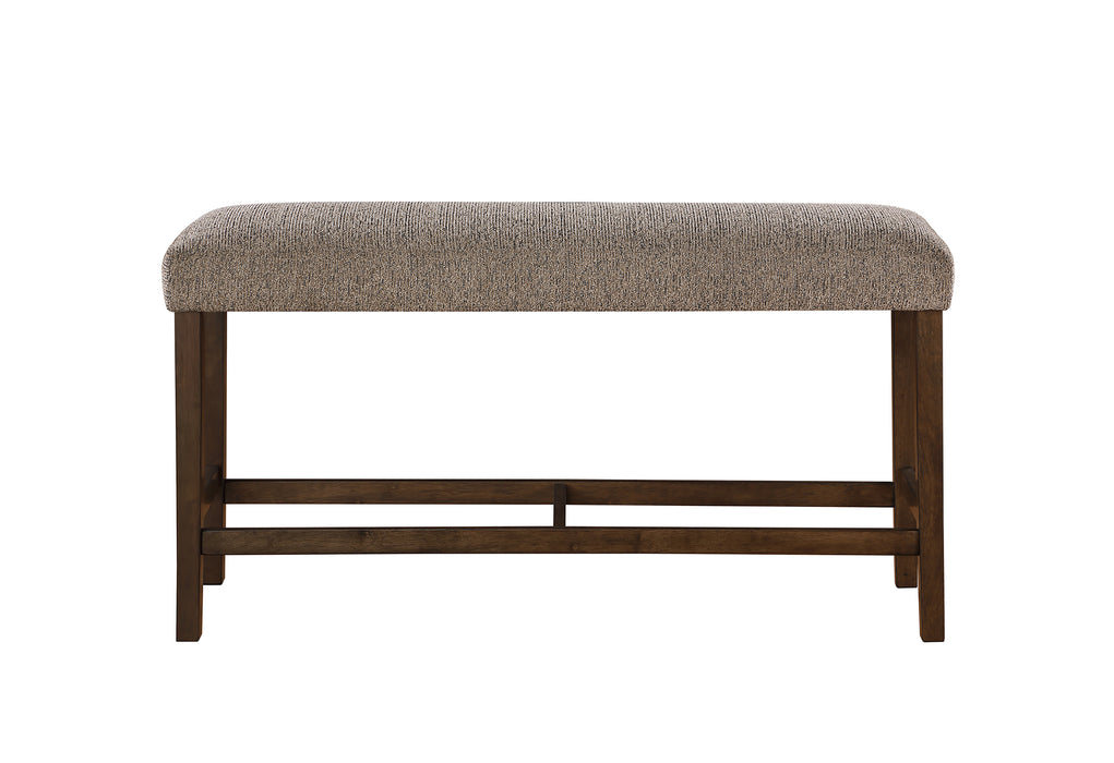 D4355 BROWN BAR TABLE BENCH - De Avenue Furniture