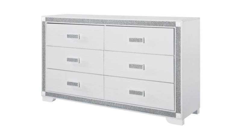 SOLEIL WHITE DRESSER - De Avenue Furniture