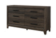 HARMONY BROWN DRESSER - De Avenue Furniture