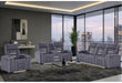 U1895 GREY P2 RECLINER WITH IS AND LED - De Avenue Furniture