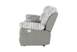 U6028 GREY CONSOLE RECLINING LOVESEAT - De Avenue Furniture