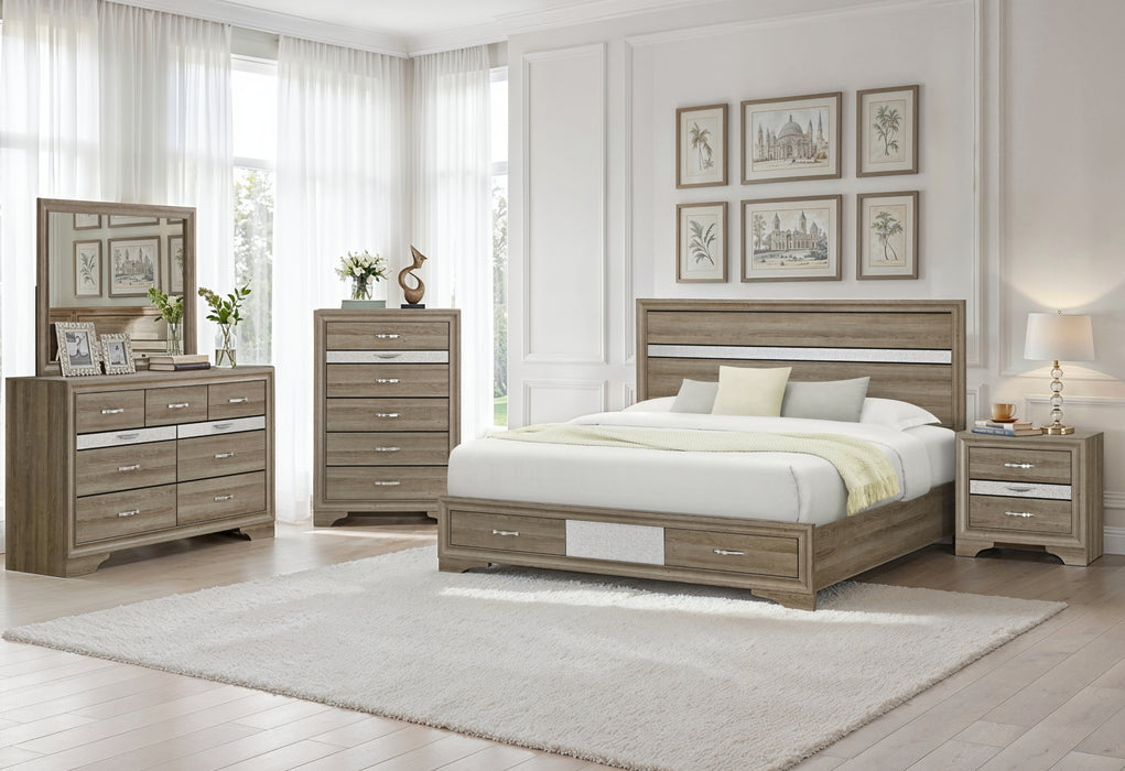 SEVILLE NATURAL MIRROR - De Avenue Furniture