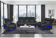 U8611 BLANCHE CHARCOAL P2 PWR REC SOFA/PWR CON REC LOVESEAT/PWR REC - De Avenue Furniture