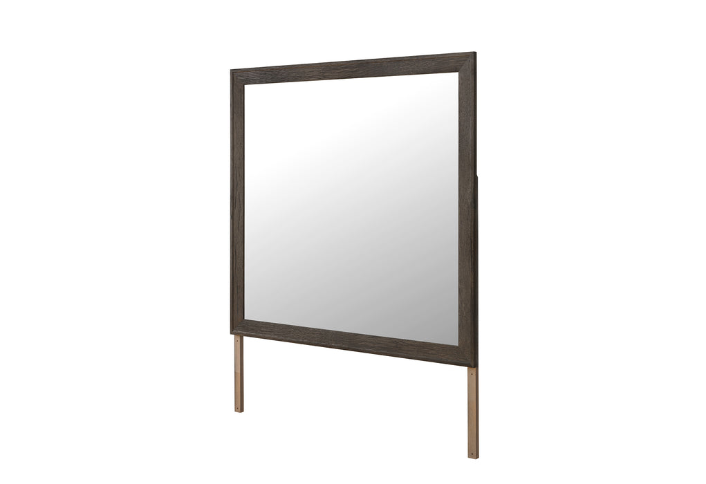 MARIAH DARK BROWN MIRROR - De Avenue Furniture