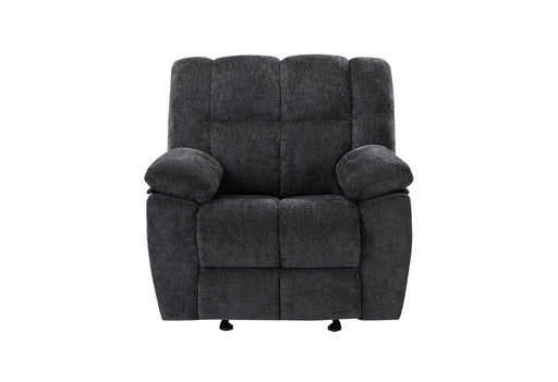 U6000 BLACK GLIDER RECLINER - De Avenue Furniture