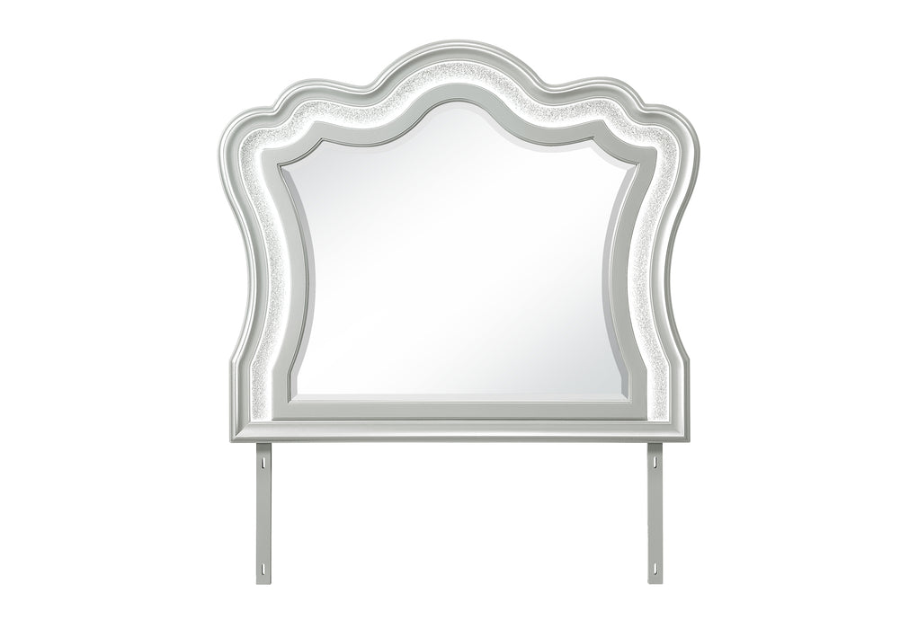 ARIA SILVER MIRROR WITH LED - De Avenue Furniture