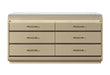 GENESIS GOLD DRESSER WITH LED - De Avenue Furniture