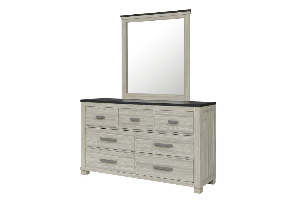 ASHLEY BROWN MIRROR - De Avenue Furniture