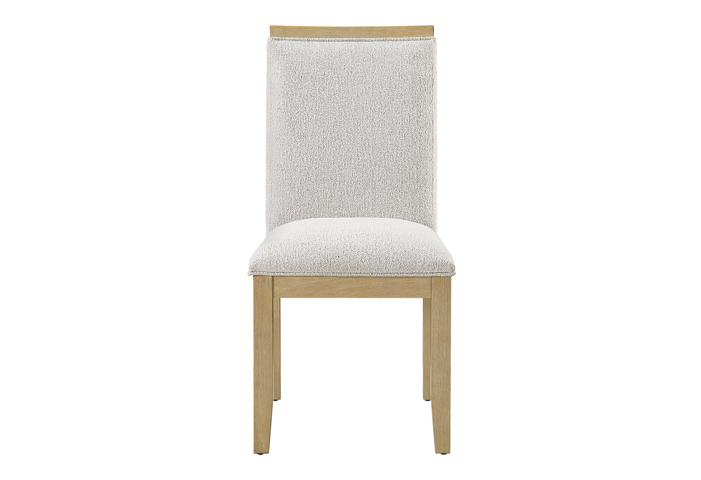 D1248 NATURAL DINING CHAIR KIT OF 2 - De Avenue Furniture
