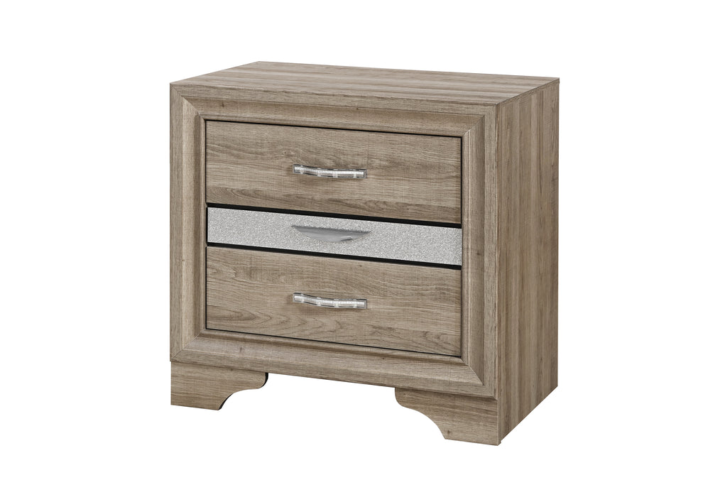 SEVILLE NATURAL NIGHTSTAND - De Avenue Furniture