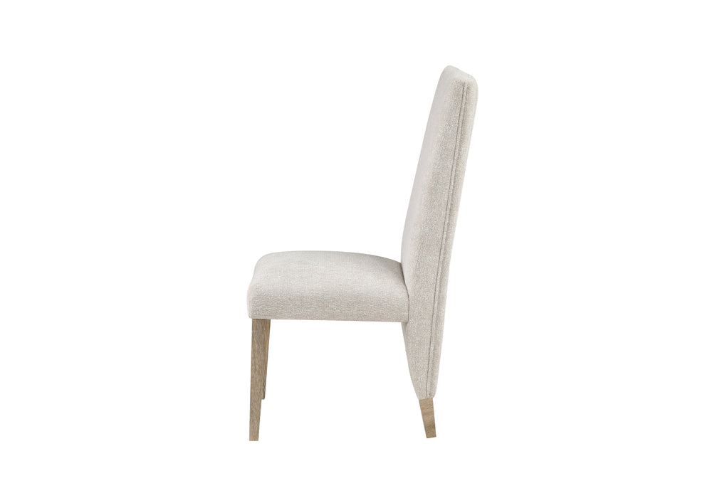 D12 BEIGE NATURAL DINING CHAIR - De Avenue Furniture