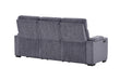 U1895 GREY P2 RECLINING SOFA WITH IS AND LED - De Avenue Furniture