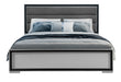 AMELIA GREY/BLACK KING BED, DRESSER, MIRROR, NIGHTSTAND - De Avenue Furniture