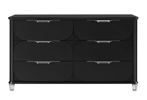 LANDO BLACK DRESSER - De Avenue Furniture