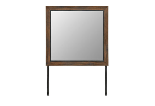 OPTIMUS BROWN/BLACK MIRROR - De Avenue Furniture