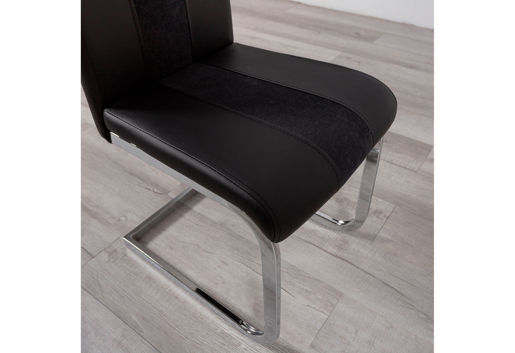 D915 BLACK DINING CHAIR - De Avenue Furniture