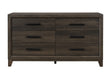 HARMONY BROWN DRESSER - De Avenue Furniture