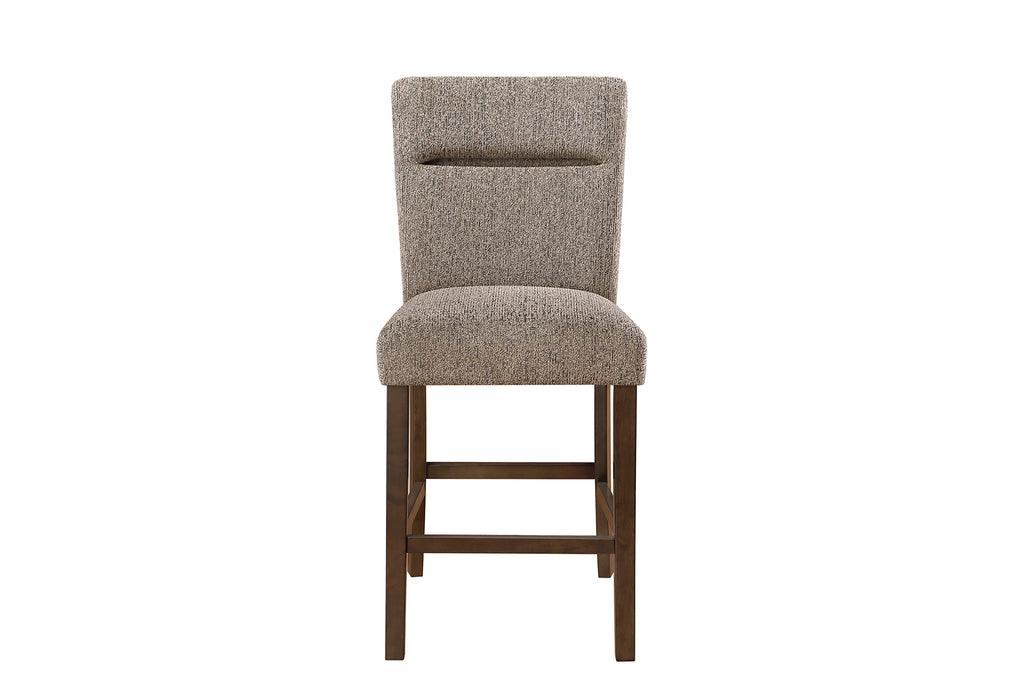 D4355 BROWN BAR STOOL - De Avenue Furniture