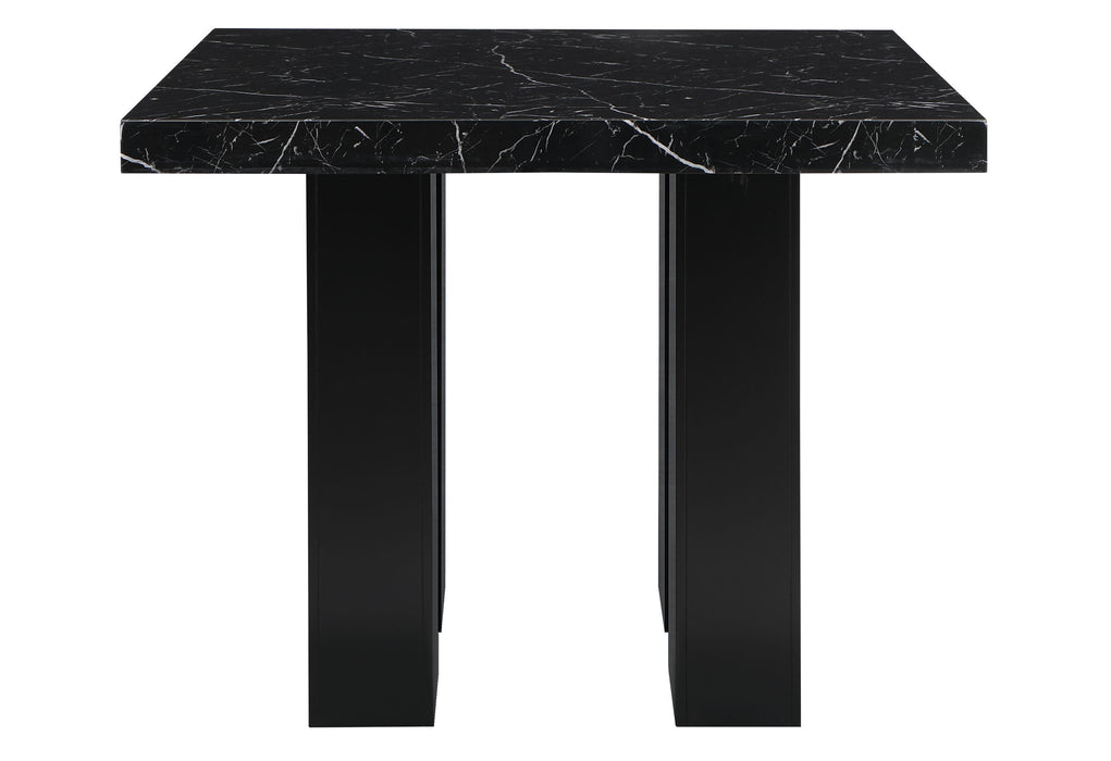 D04 BLACK BAR TABLE + 6 D04BS - De Avenue Furniture