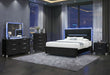 LANDO BLACK KING BED GROUP - De Avenue Furniture