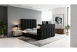 SERENITY ONYX KING BED WITH SPEAKER, TV LIFT AND FIREPLACE - De Avenue Furniture