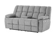 U6000 SMOKE CONSOLE RECLINING LOVESEAT - De Avenue Furniture