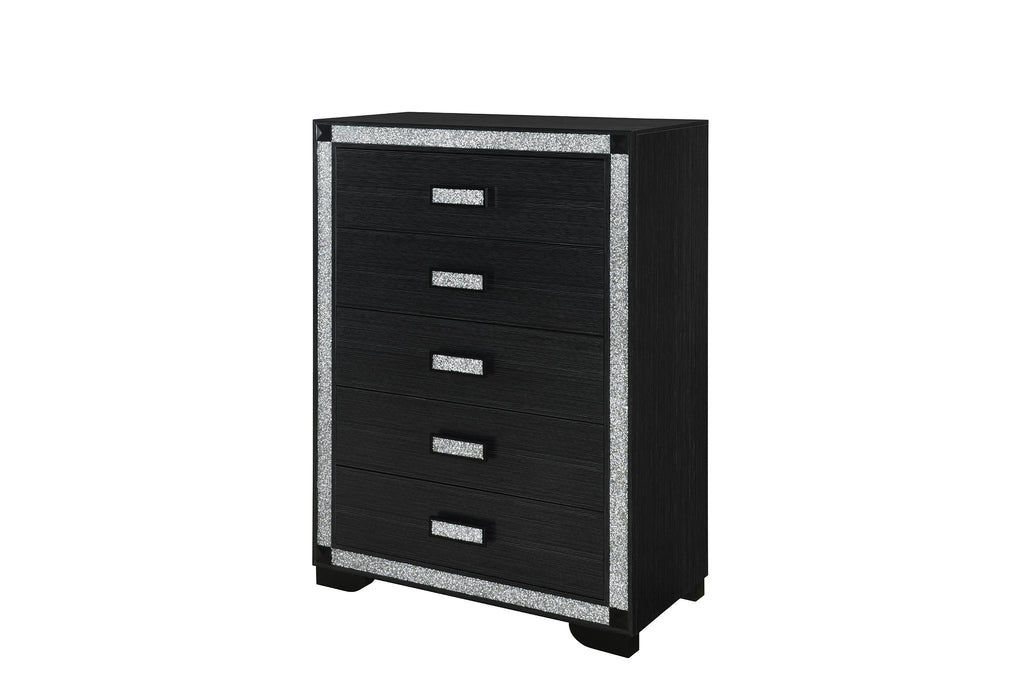 SOLEIL CHARCOAL CHEST - De Avenue Furniture
