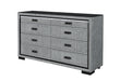 ISABELLA GREY DRESSER WITH LED - De Avenue Furniture