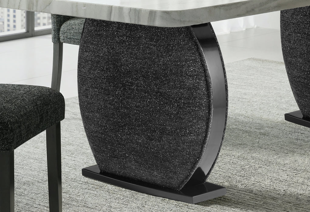 D2502 DINING TABLE AND 8 DINING CHAIRS - De Avenue Furniture