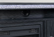 LILY DARK GREY ENT UNIT 72 INCH W/ LED, SPEAKERS, CRYSTAL INSERTS - De Avenue Furniture