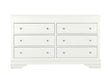 POMPEI METALLIC WHITE DRESSER - De Avenue Furniture