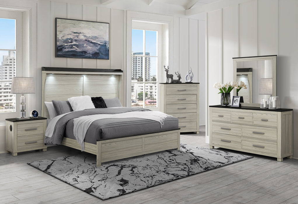 ASHLEY BROWN KING BED GROUP - De Avenue Furniture